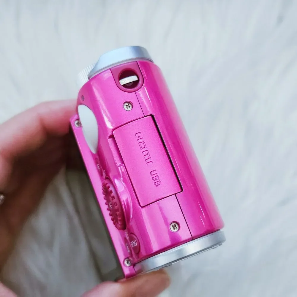 RARE Casio ZR3200 High Speed EXILIM EX-ZR3200 Pink Compact Digital Camera Selfie